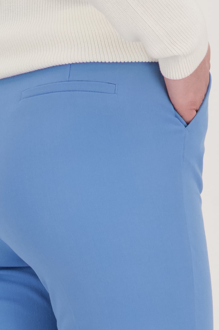 Lichtblauwe geklede broek - 7/8 lengte van Liberty Island voor Dames