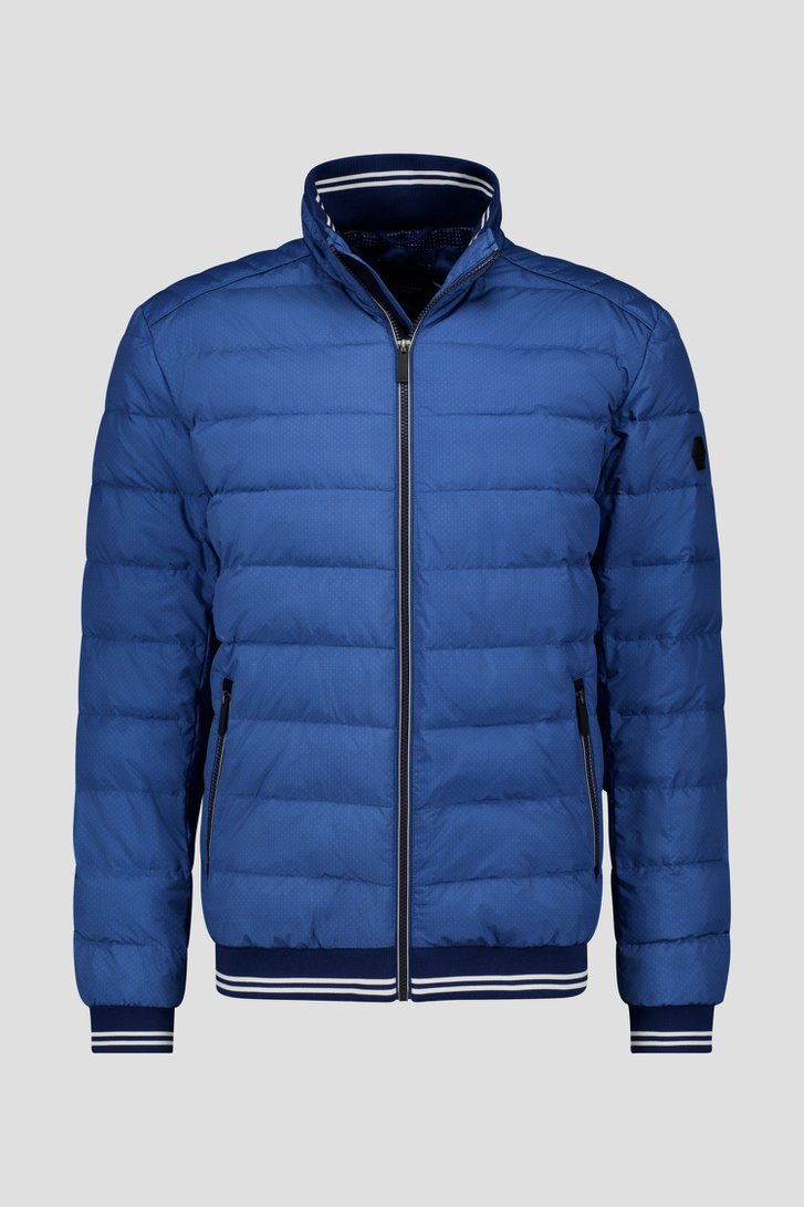 Lichtblauwe gewatteerde jas  van Dansaert Blue voor Heren