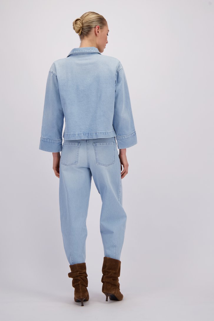 Extra foto 2 van Lichtblauwe jeans - barrel fit door Liberty Island Denim voor Dames