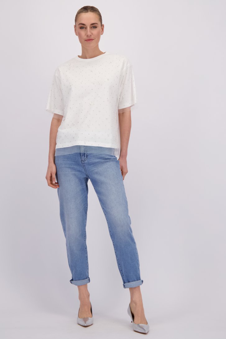 Extra foto 1 van Lichtblauwe jeans - Marley - Mom fit door Liberty Island Denim voor Dames