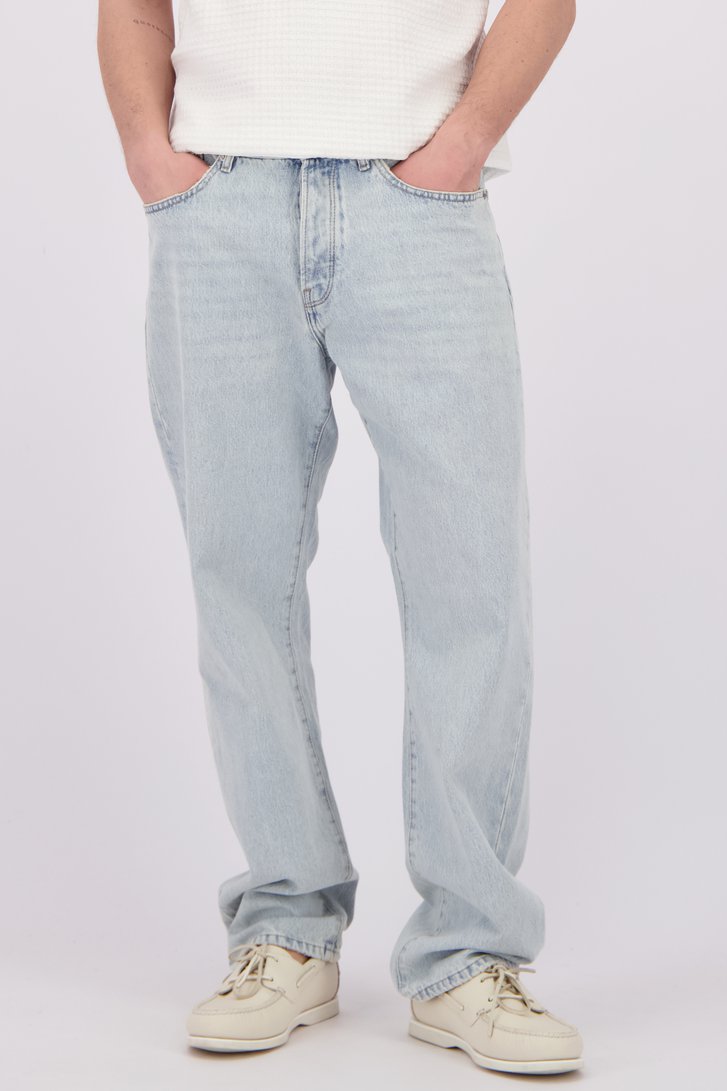 Detail van Lichtblauwe jeans - Straight fit  door Only & Sons voor Heren