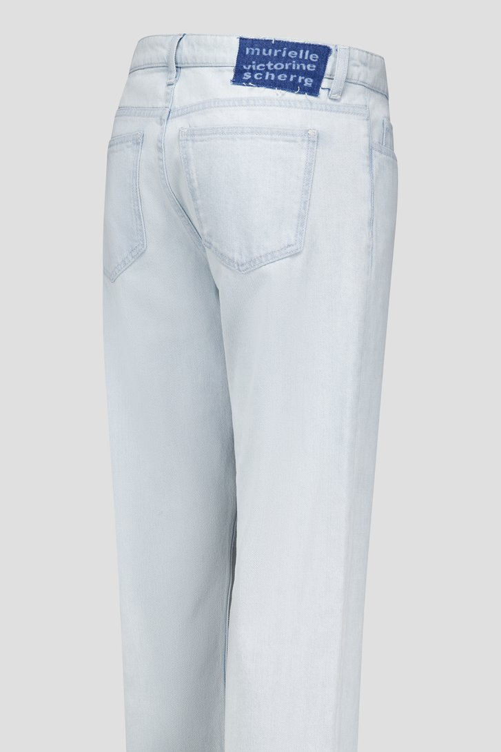 Lichtblauwe jeans - Straight fit – Monroe van Murielle Victorine Scherre voor Heren