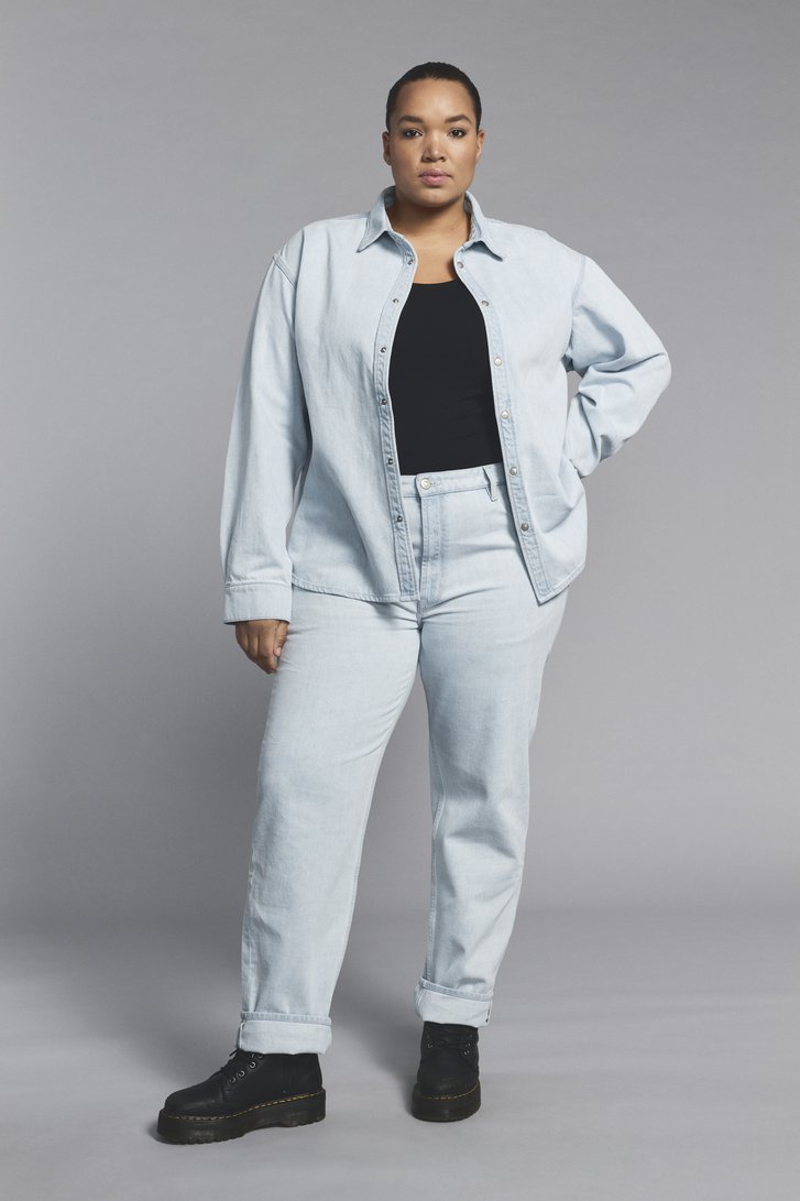 Lichtblauwe jeans - Tapered fit - Kahlo van Murielle Victorine Scherre voor Heren