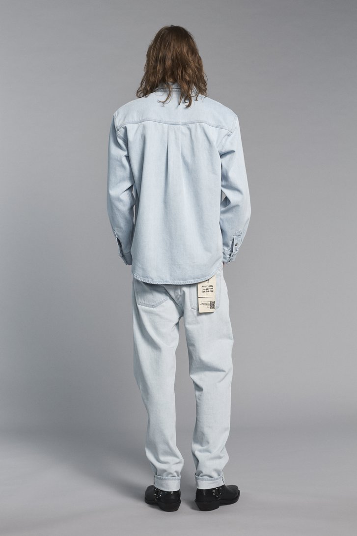 Lichtblauwe jeans - Tapered fit - Kahlo van Murielle Victorine Scherre voor Heren