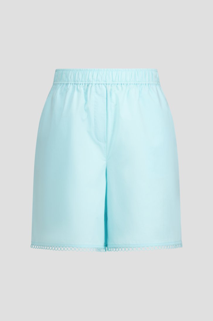 Productfoto 1 van Lichtblauwe katoenen short door Libelle voor Dames