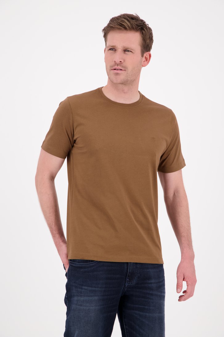 Heren Kleding voor voor T-shirts voor Longsleeves KTZ League Essentials Oversized Tee Neyyan Brown/ White voor heren 