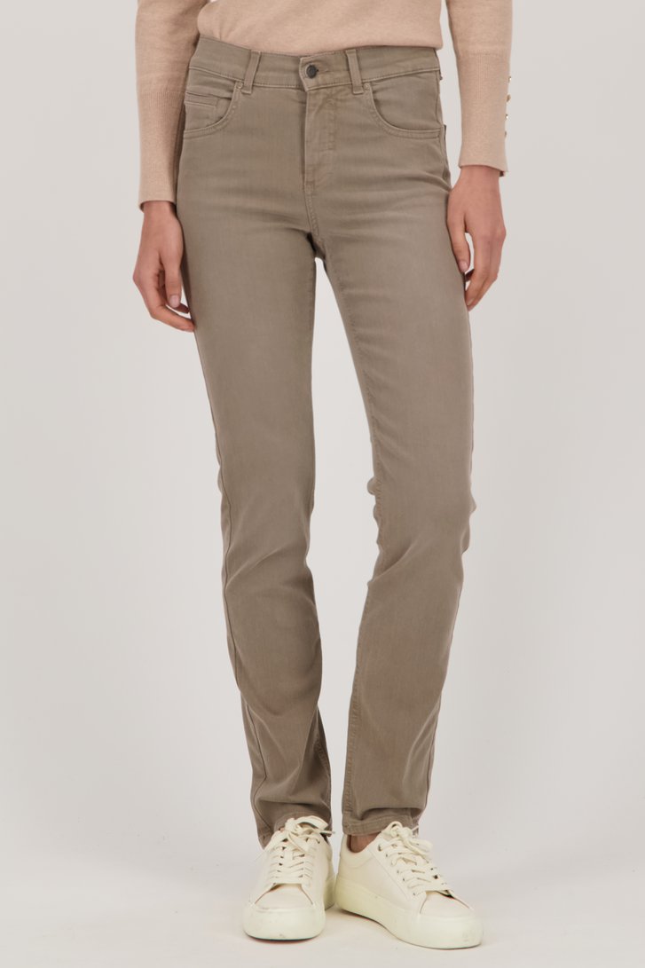 Voorkant van Lichtbruine jeans - Slim fit  door Angels voor Dames