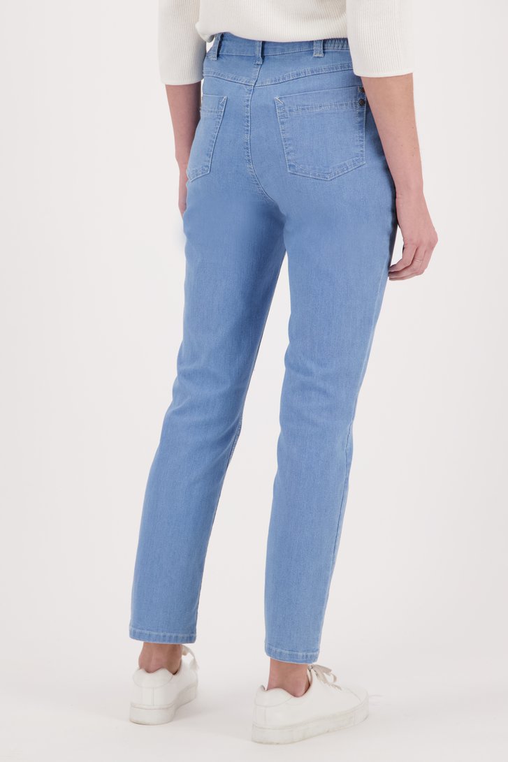 Lichte jeans met elastische taille - comfort fit van Anna Montana voor Dames