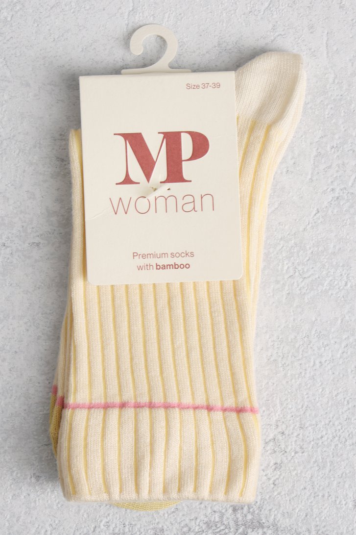 Lichtgele sokken van MP Denmark voor Dames
