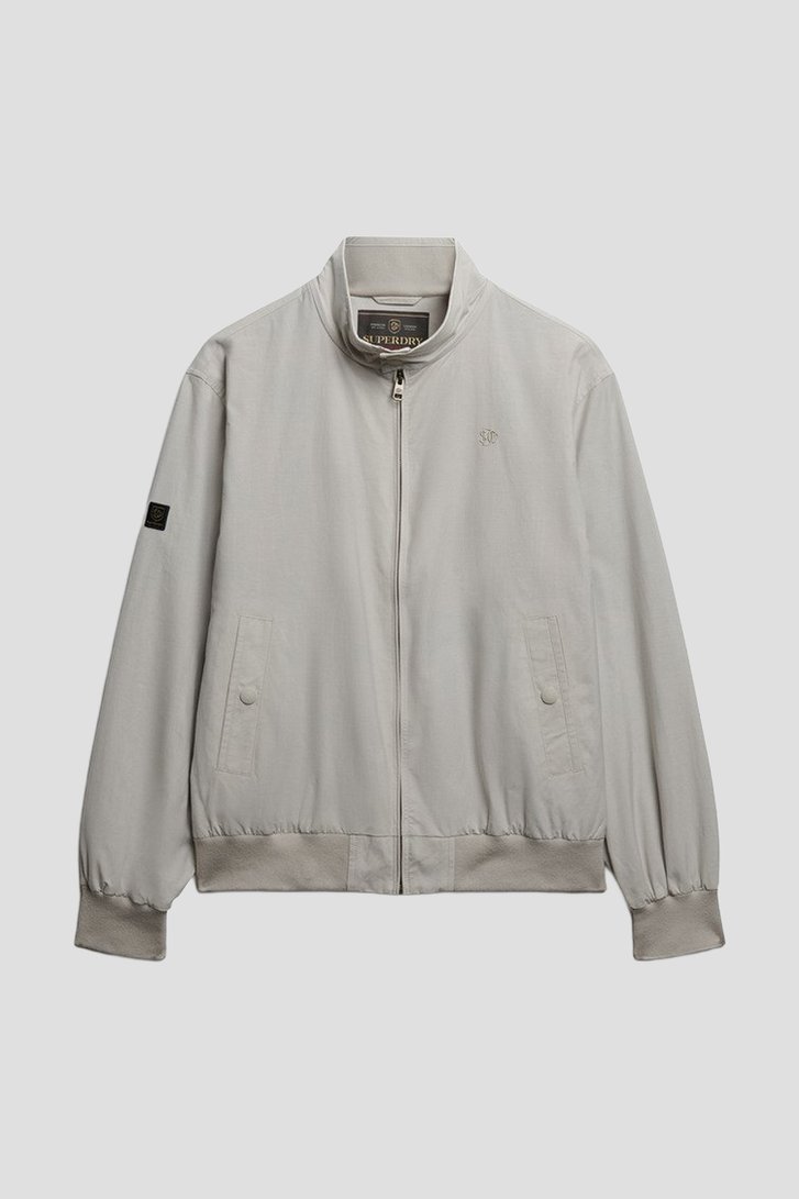 Productfoto 1 van Lichtgrijze comfortabele jas door Superdry voor Heren
