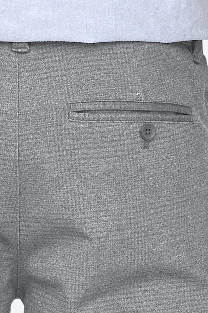 Lichtgrijze geruite chino - Slim fit van ONLY & SONS voor Heren