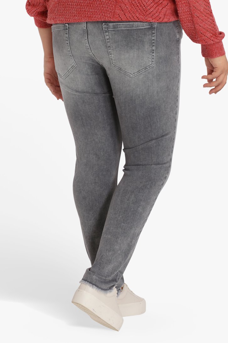 Lichtgrijze jeans - skinny fit - L32 van Only Carmakoma voor Dames