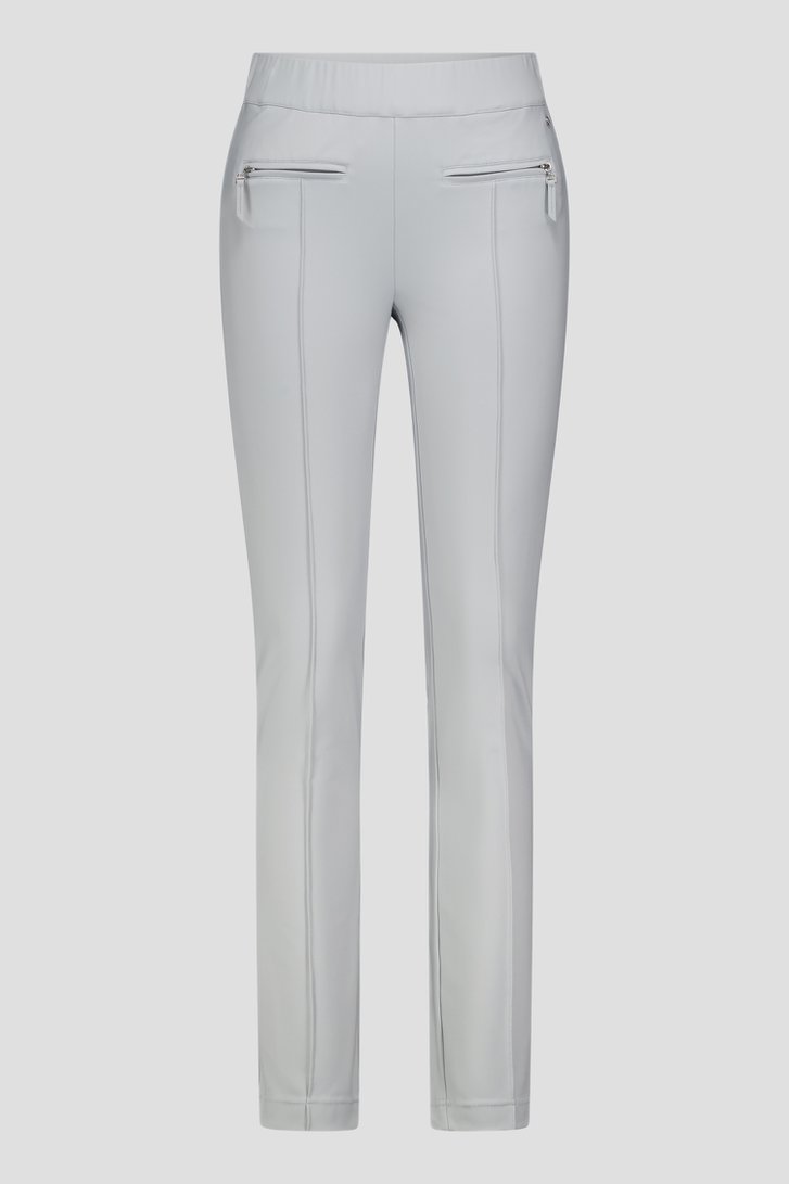 Productfoto 1 van Lichtgrijze legging met elastische tailleband door Claude Arielle voor Dames
