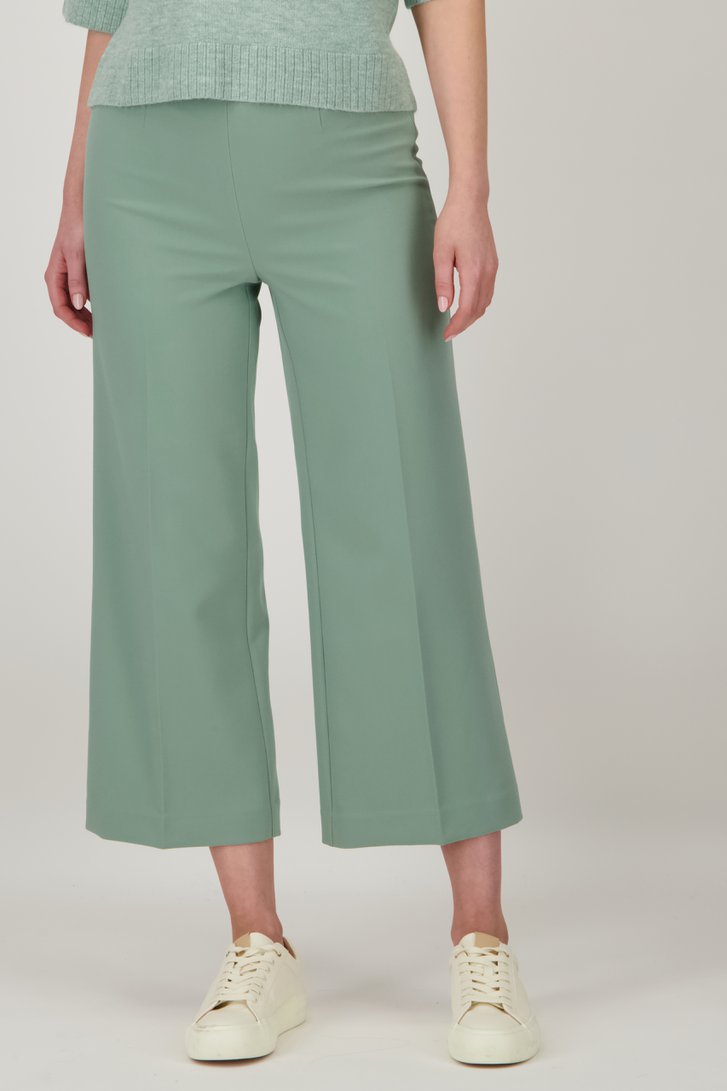 Voorkant van Lichtgroene 7/8 broek door Libelle voor Dames