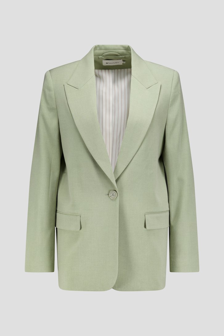 Productfoto 1 van Lichtgroene blazer  door D'Auvry voor Dames