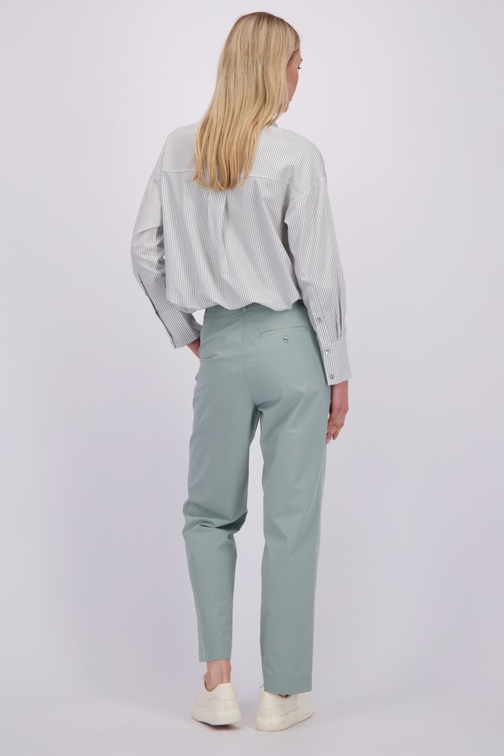 Achterkant van Lichtgroene broek door Liberty Island voor Dames