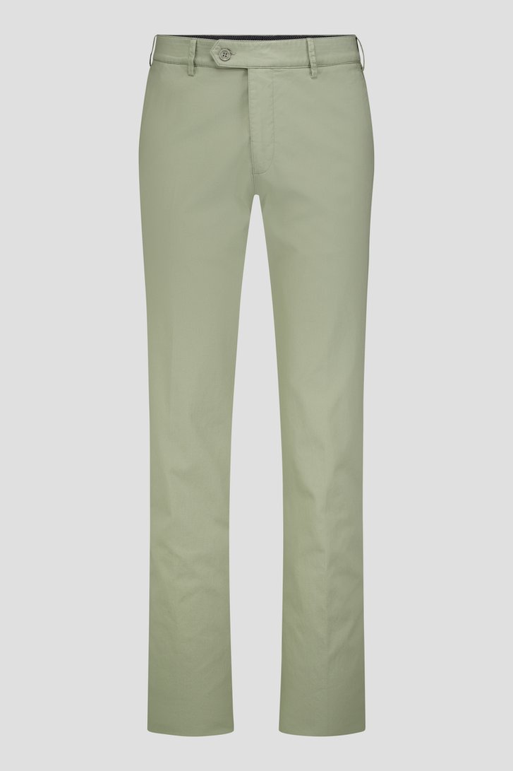 Productfoto 1 van Lichtgroene chino - Vancouver - Regular fit door Brassville voor Heren