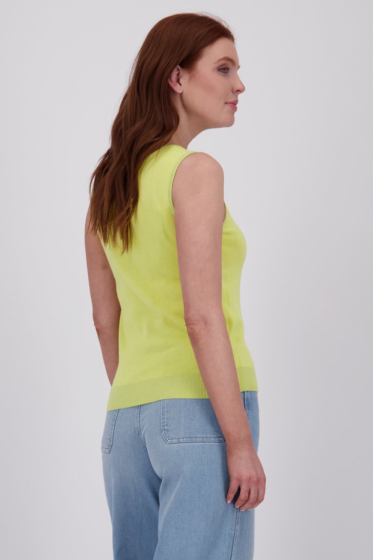 Limoengroene top van Libelle voor Dames