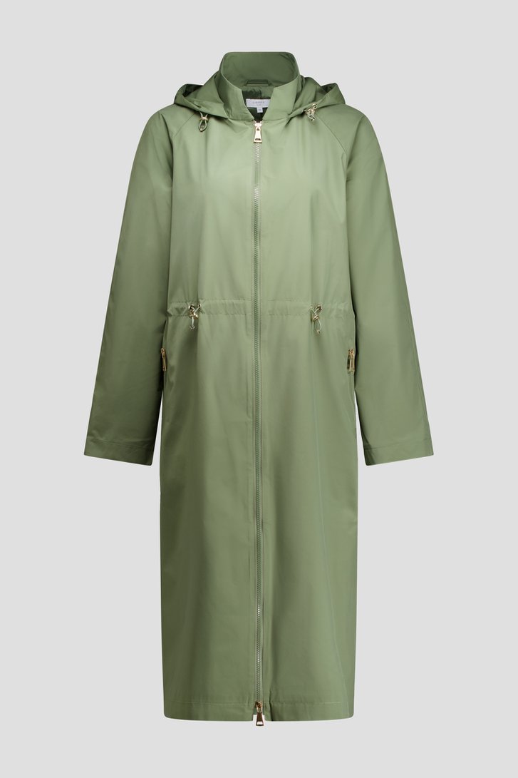Photo produit 1 de Long imperméable vert de Liberty Island pour Femmes