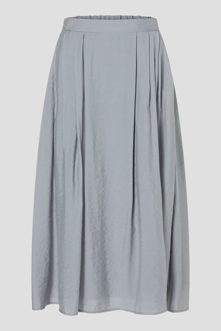 Longue jupe grise avec taille élastique de More & More pour Femmes