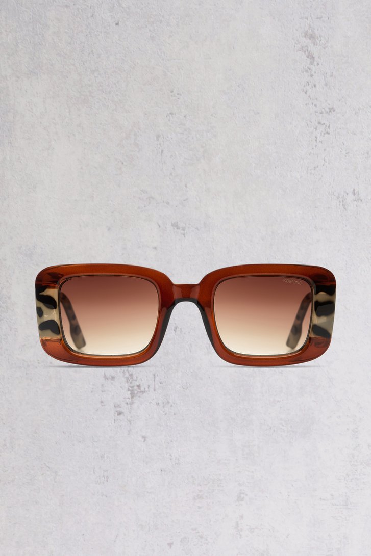 Lunettes de soleil marron - Avery de Komono pour Femmes