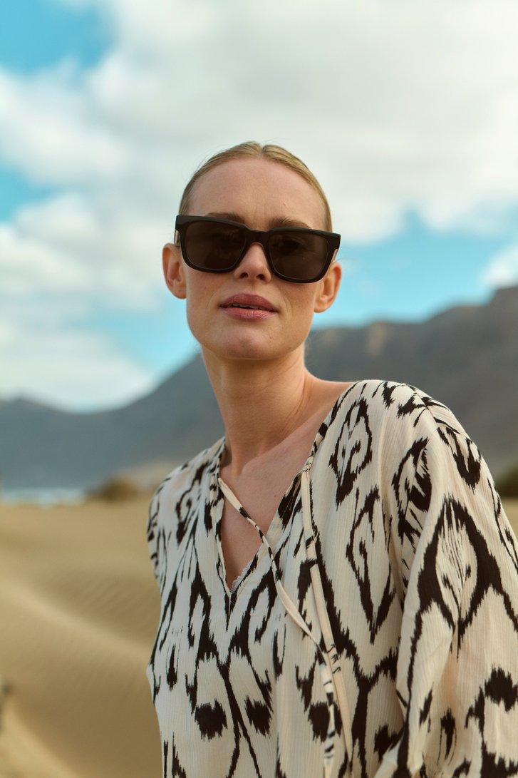 Lunettes de soleil noires - Bobby de Komono pour Hommes