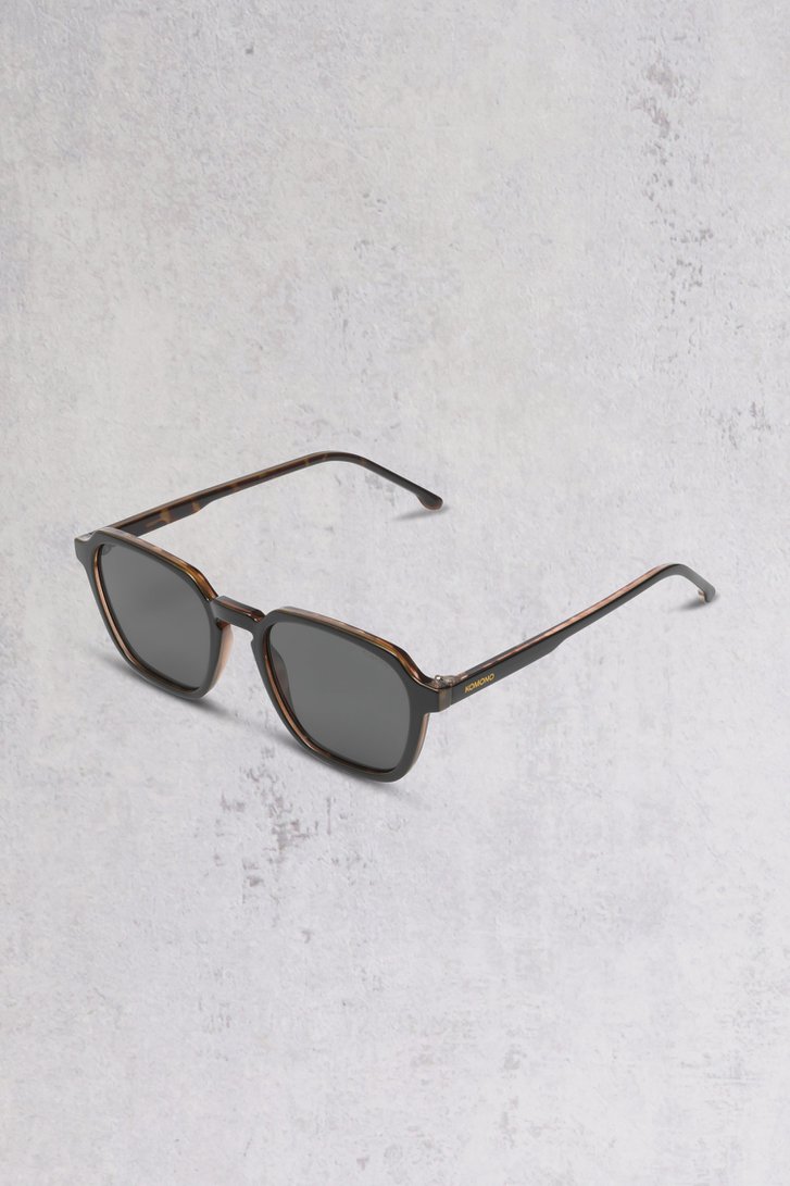 Lunettes de soleil noires - Matty de Komono pour Hommes