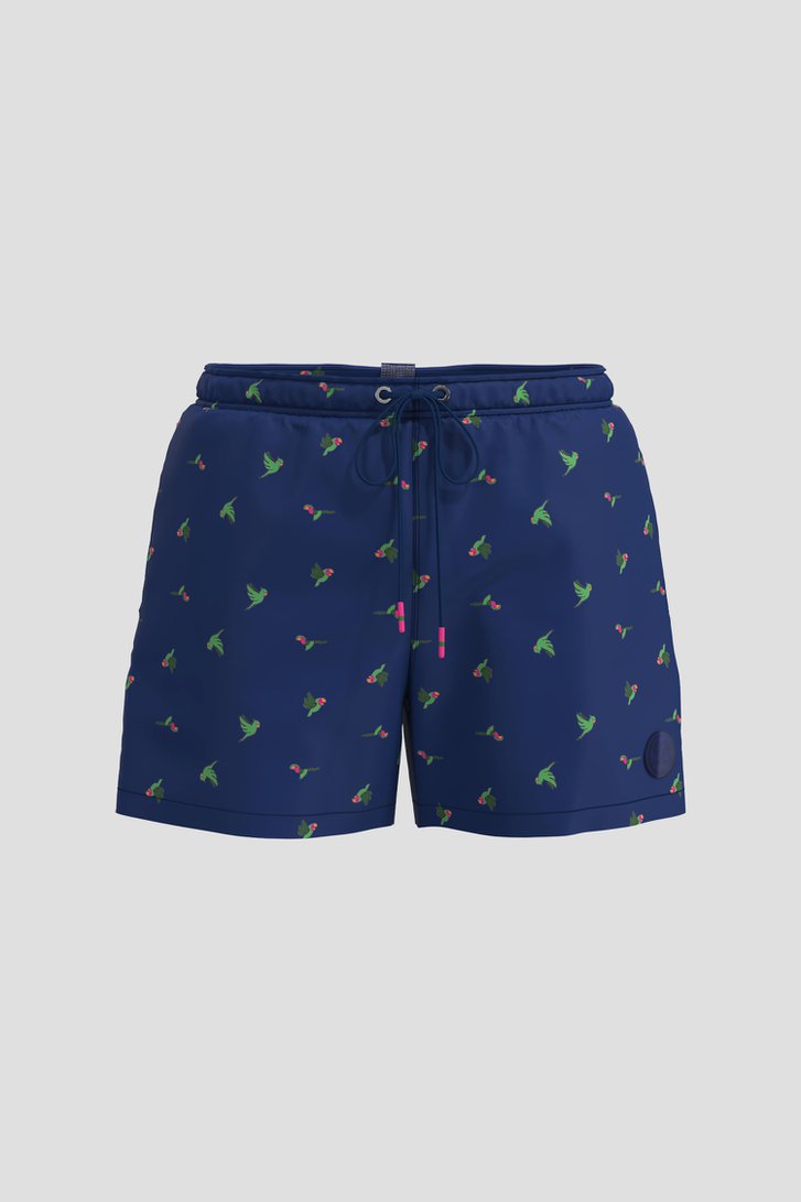 Photo produit 1 de Maillot de bain bleu avec imprimé vert de Ceceba pour Hommes