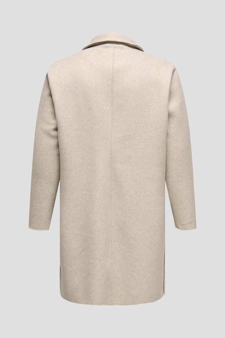 Photo produit 2 de Manteau beige de ONLY Carmakoma pour Femmes