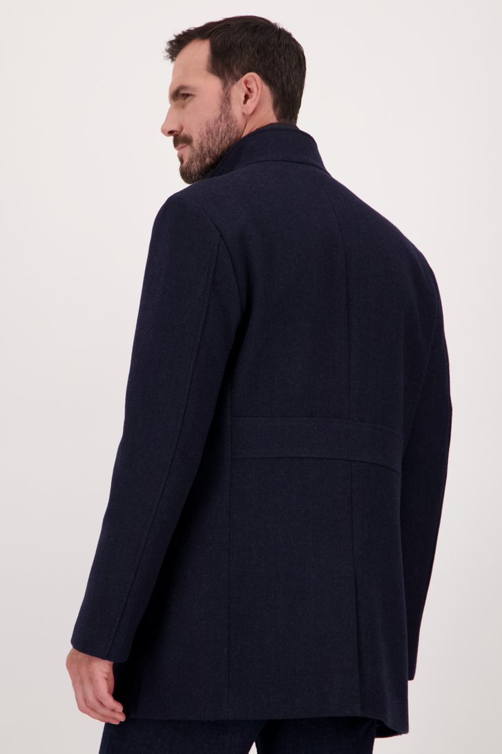 Manteau bleu foncé de Upper East pour Hommes