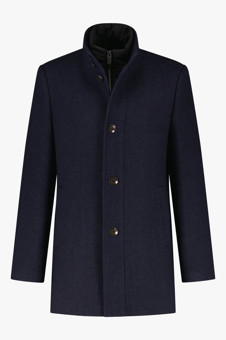 Manteau bleu foncé de Upper East pour Hommes