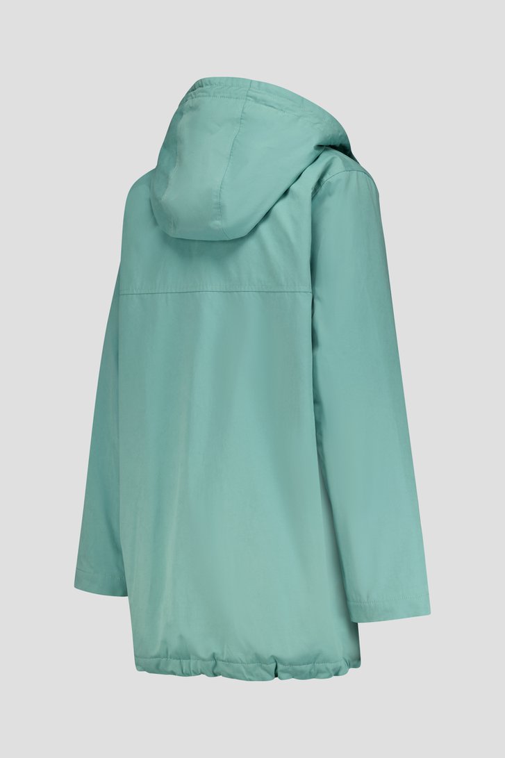 Manteau bleu-vert avec doublure à imprimé animal	 de Libelle pour Femmes