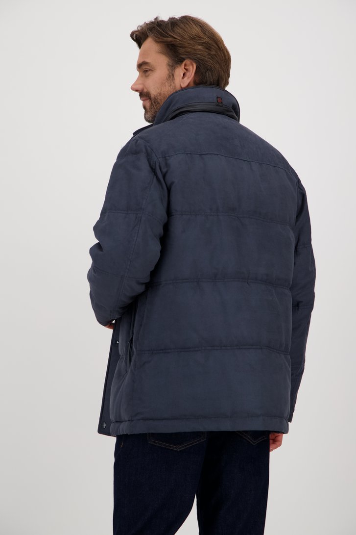 Manteau d'hiver bleu foncé de Gate One pour Hommes