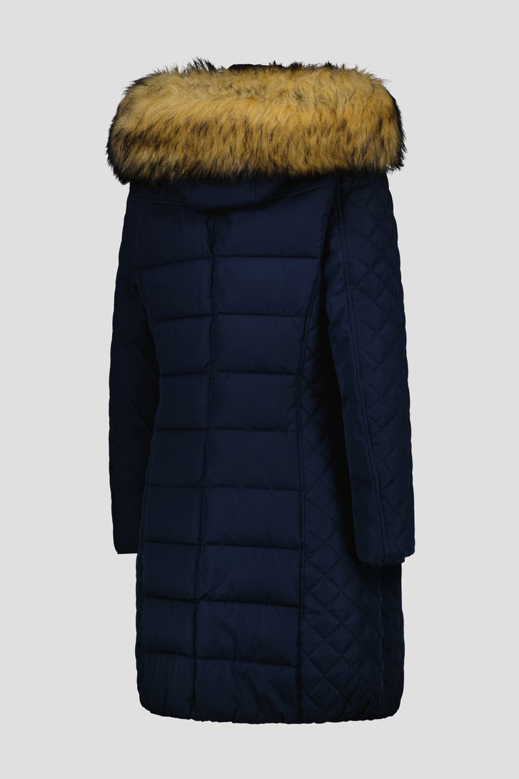 Manteau d'hiver matelassé bleu  de Claude Arielle pour Femmes