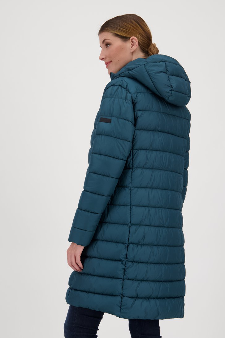 Manteau d'hiver matelassé bleu-vert de Regatta pour Femmes