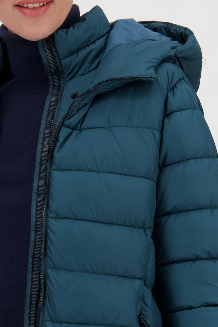 Manteau d'hiver matelassé bleu-vert de Regatta pour Femmes