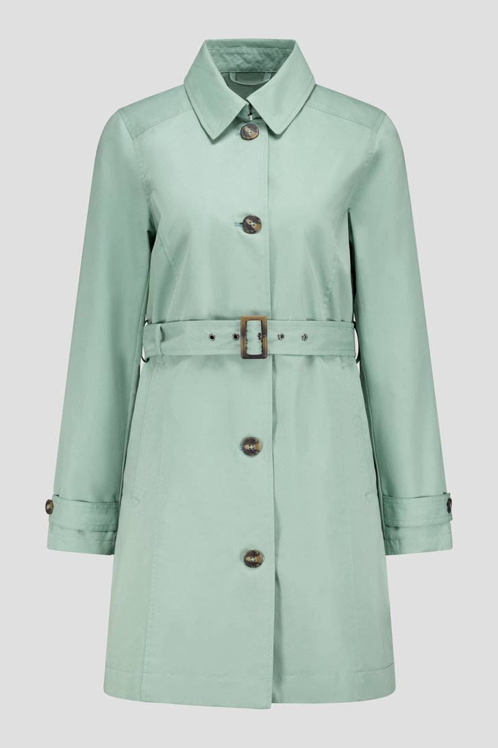 Manteau demi-long gris-vert  de Libelle pour Femmes