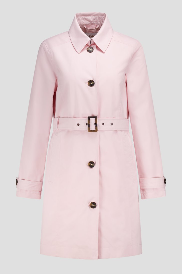 Manteau demi-long rose clair de Libelle pour Femmes