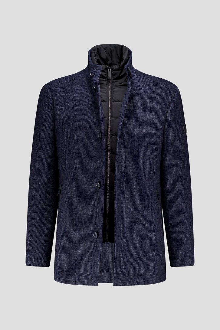 Photo produit 1 de Manteau en laine bleu de Dansaert Blue pour Hommes