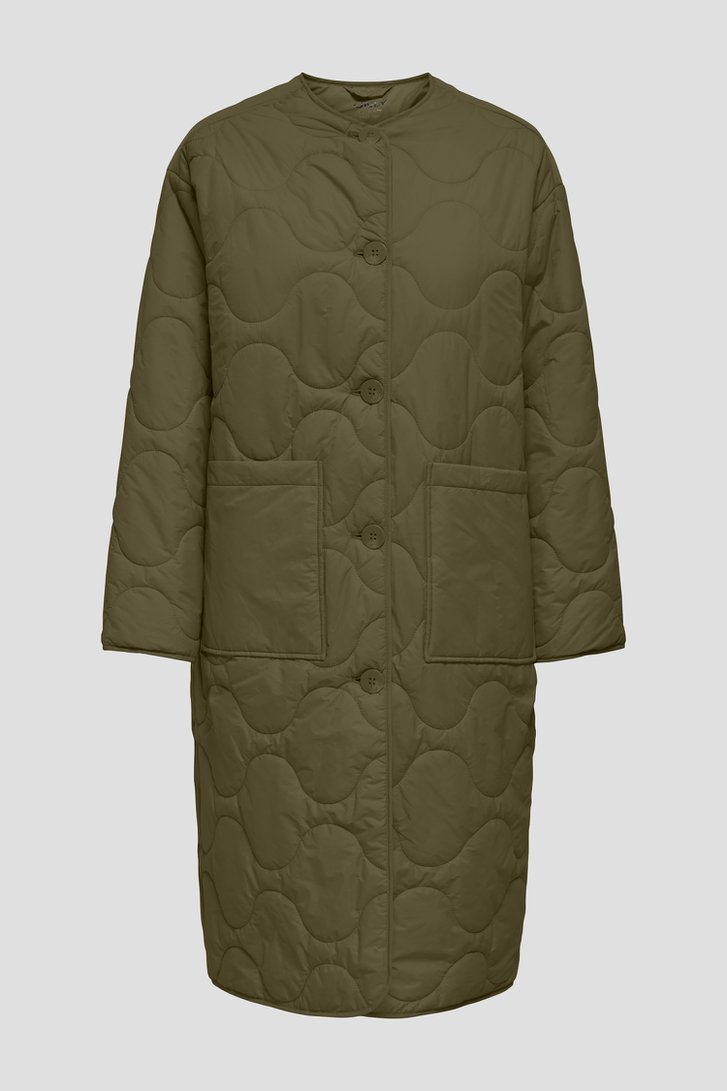 Photo produit 1 de Manteau kaki léger et matelassé de ONLY Carmakoma pour Femmes