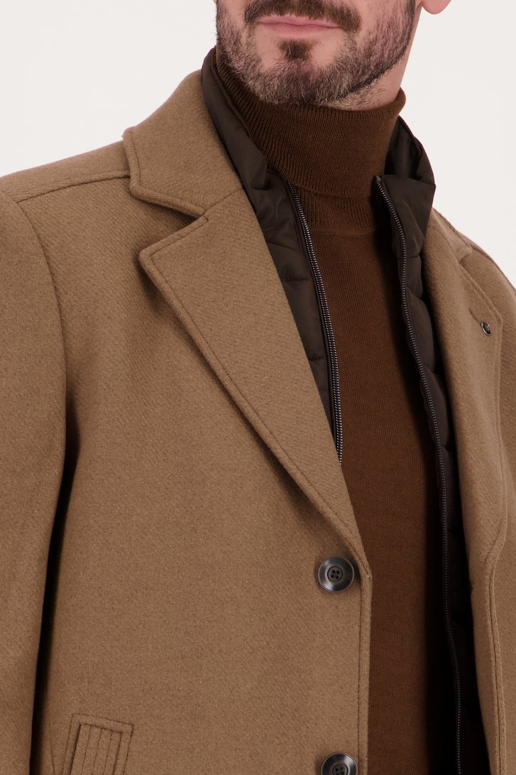 Manteau marron clair  de Dansaert Black pour Hommes