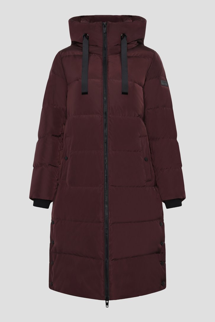 Photo produit 1 de Manteau matelassé bordeaux mi-long de Rock and Blue pour Femmes