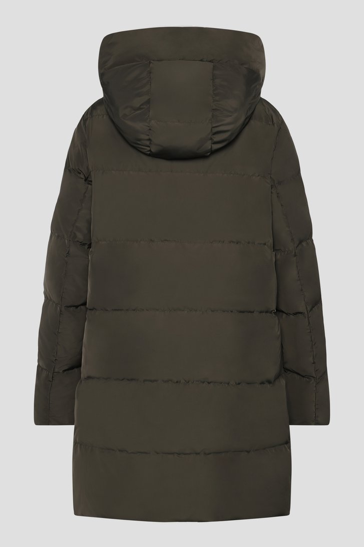 Photo produit 2 de Manteau matelassé kaki mi-long de Rock and Blue pour Femmes