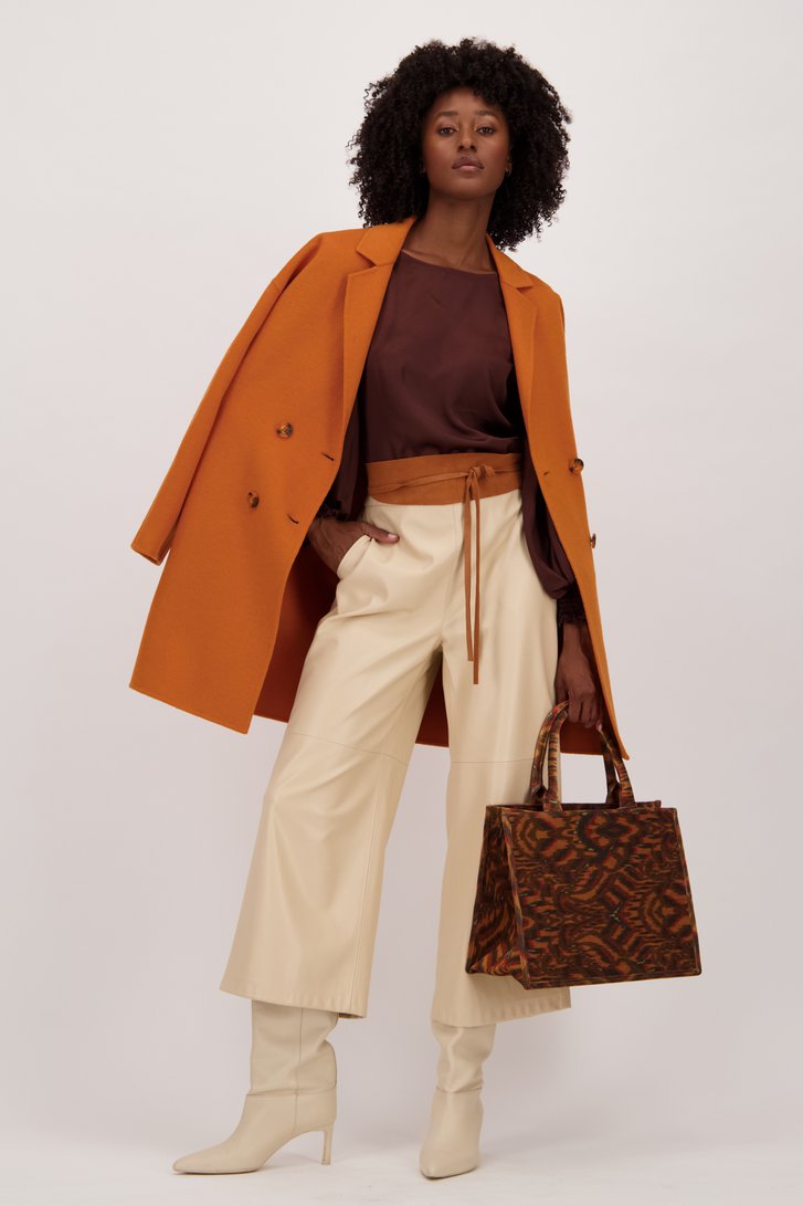 Manteau orange  de Louise pour Femmes