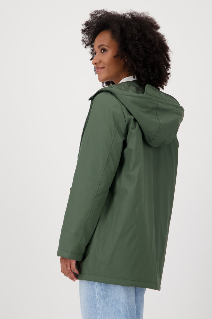 Le dos de Manteau vert de JDY pour Femmes