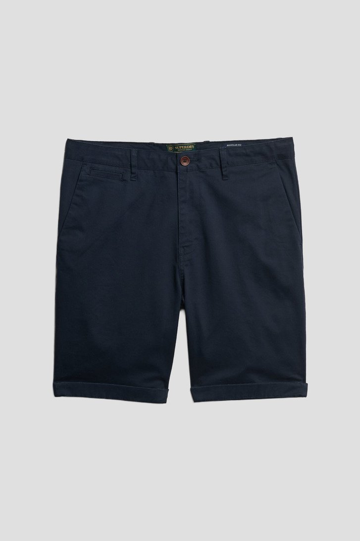 Productfoto 2 van Marineblauwe bermuda door Superdry voor Heren