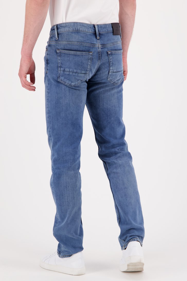 Mediumblauwe jeans - Tor - regular fit - L34 van Liberty Island Denim voor Heren