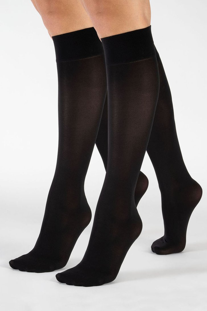 Mi-bas noirs - 2 paires de Cette pour Femmes