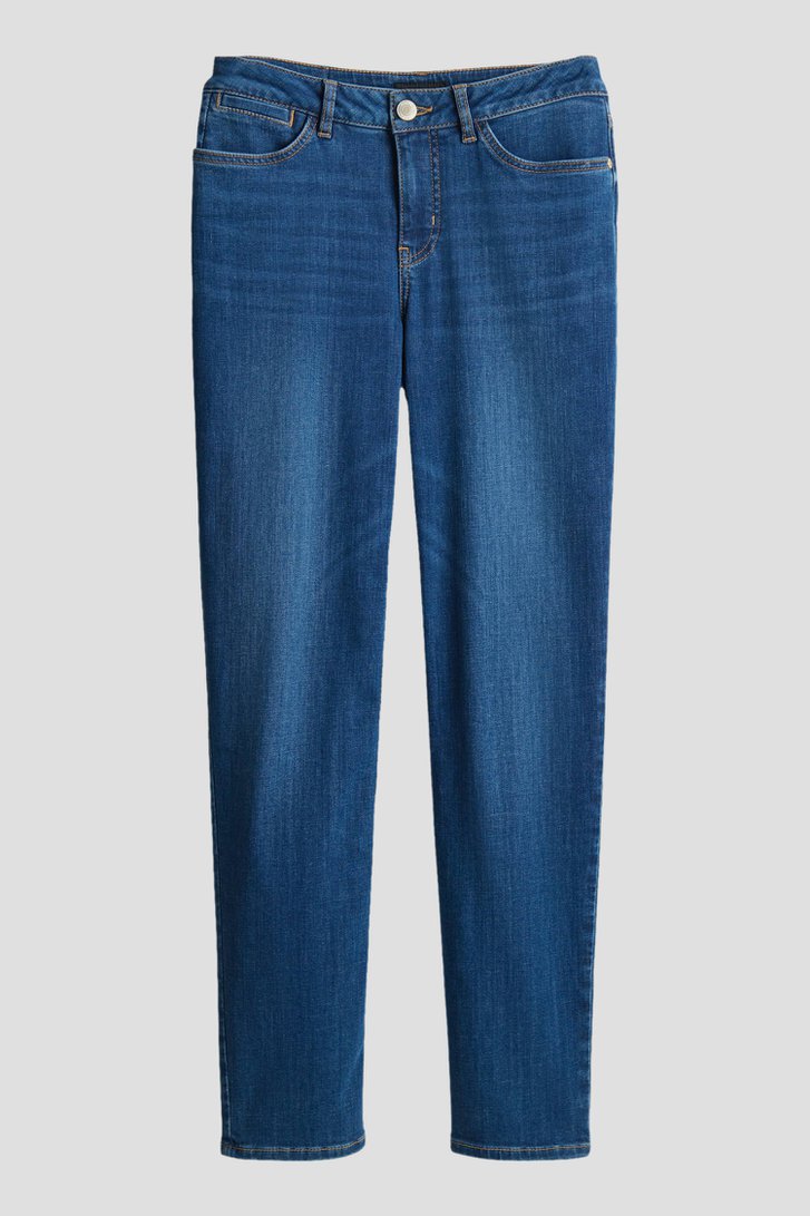Productfoto 1 van Middenblauwe jeans - Straight fit door Opus voor Dames