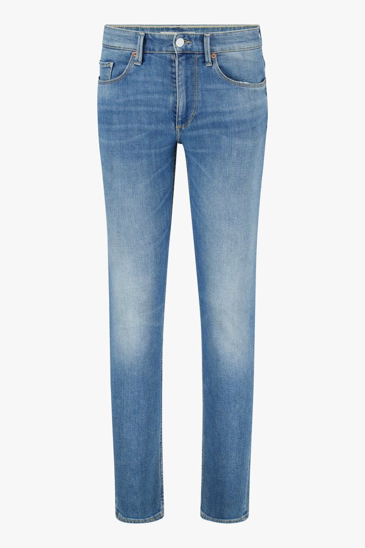 Middenblauwe jeans - Tim - slim fit - L32 van Liberty Island Denim voor Heren